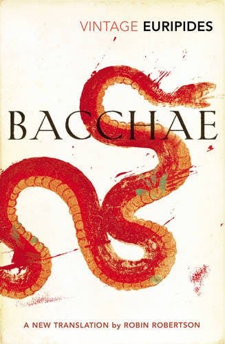 Bacchae Book Cover